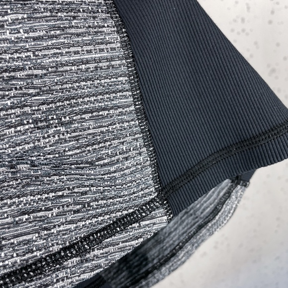 Calia Warm 1/4 Zip Pullover Graphite/Egret/Caviar (gray and black). Thumbholes. - Picture 10 of 12